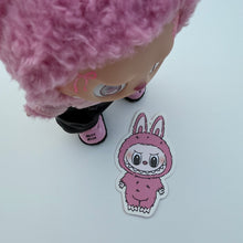 Load image into Gallery viewer, ‘BOOTS & STRIPES’ LYCHEE BERRY BOOM BESPOKE LABUBU