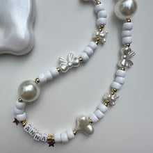 Load image into Gallery viewer, ‘PEARL PELUCHE’ BOOM BESPOKE PHONE BEADS