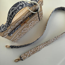 Load image into Gallery viewer, ‘VANILLA SMOKE’ MINI BANDANA BAG BY BOOM BESPOKE