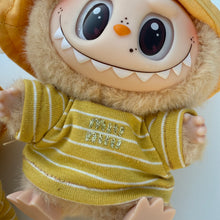 Load image into Gallery viewer, MUSTARD ‘STRIPES’ BABA BOOM BESPOKE LABUBU