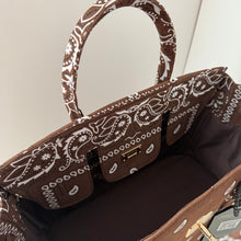 Load image into Gallery viewer, ‘ESPRESSO’ BANDANA BAG BY BOOM BESPOKE