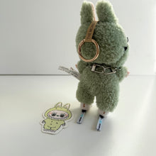 Load image into Gallery viewer, ‘SKIING’ GREEN GRAPE BOOM BESPOKE LABUBU