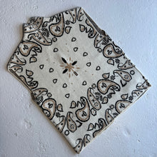 Load image into Gallery viewer, ‘OAT’ BANDANA KNIT GILET WITH POCKETS