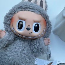 Load image into Gallery viewer, ‘SWAROVSKI GHOST’ SESAME BEAN BOOM BESPOKE LABUBU