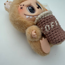 Load image into Gallery viewer, ‘CROCHET COFFEE’ BABA BOOM BESPOKE LABUBU