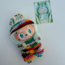 Load image into Gallery viewer, ‘FLOWER POWER’ SERENITY BIG INTO ENERGY BOOM BESPOKE LABUBU