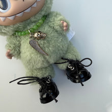 Load image into Gallery viewer, ‘SKULL & WING’ GREEN GRAPE BOOM BESPOKE LABUBU