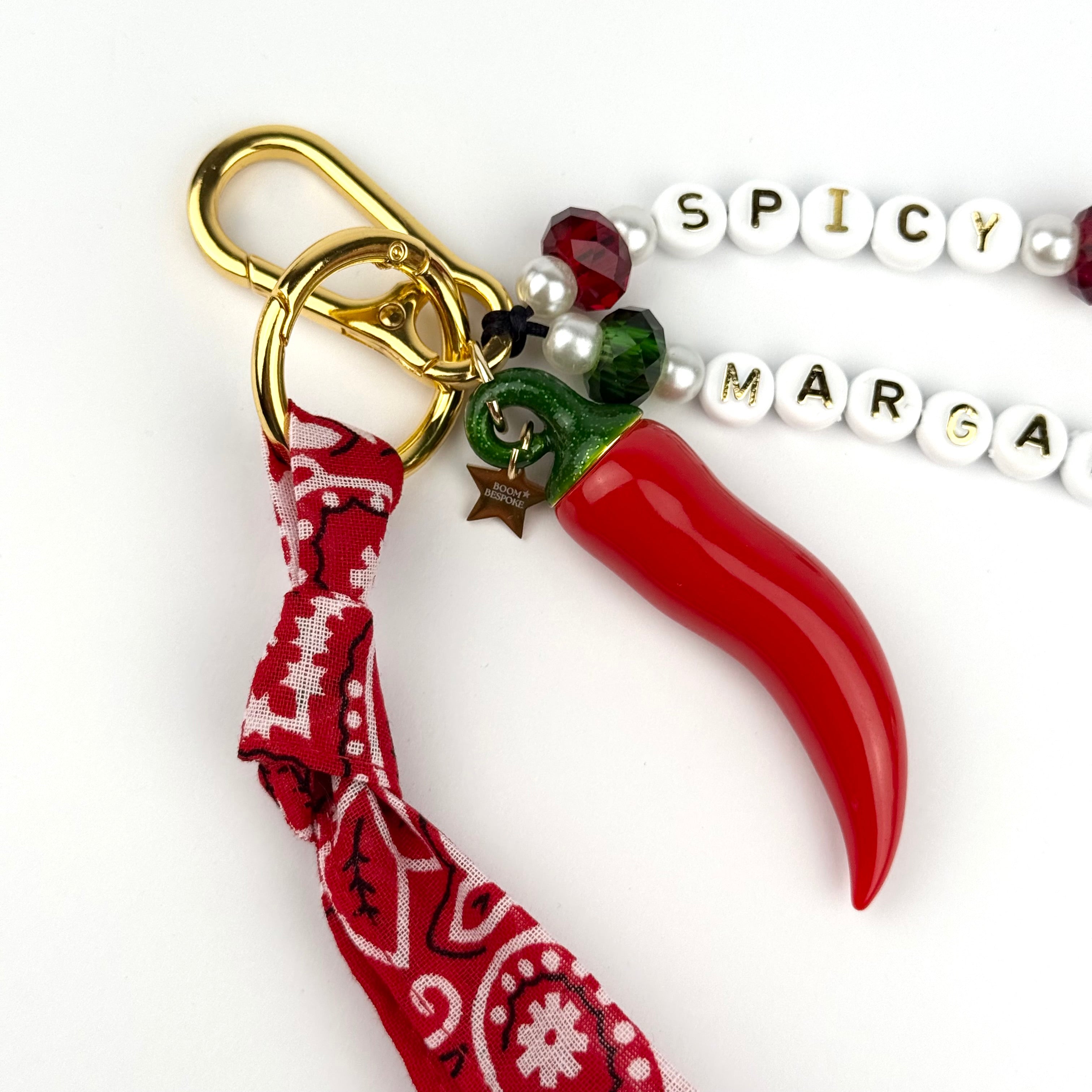 ‘SPICY MARG’ BAG CHARM BY BOOM BESPOKE