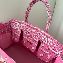 Load image into Gallery viewer, ‘BUBBLEGUM’ BANDANA BAG BY BOOM BESPOKE