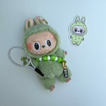 Load image into Gallery viewer, ‘TENNIS’ GREEN GRAPE BOOM BESPOKE LABUBU