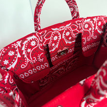 Load image into Gallery viewer, ‘CHERRY’ SMALL BANDANA BAG BY BOOM BESPOKE