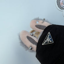 Load image into Gallery viewer, ‘LEATHER SKIRT’ SESAME BEAN BOOM BESPOKE LABUBU