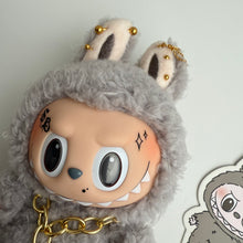 Load image into Gallery viewer, ‘TATTOO & BOOTS´ SESAME BEAN BOOM BESPOKE LABUBU NEUTRAL PACK