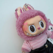 Load image into Gallery viewer, ‘BOOTS & STRIPES’ LYCHEE BERRY BOOM BESPOKE LABUBU