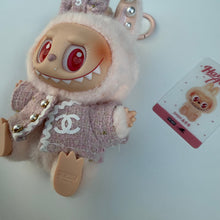 Load image into Gallery viewer, ‘BOUCLÉ PEARLS’ DADA BOOM BESPOKE LABUBU