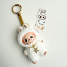 Load image into Gallery viewer, ‘CUSTOM TEXT’ ‘H’ PIN FOR LOVE (MINI) BOOM BESPOKE LABUBU NEUTRAL PACK