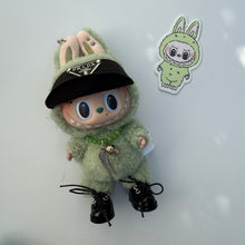 Load image into Gallery viewer, ‘SKULL & WING’ GREEN GRAPE BOOM BESPOKE LABUBU