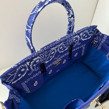 Load image into Gallery viewer, ‘PETROL’ BANDANA BAG BY BOOM BESPOKE