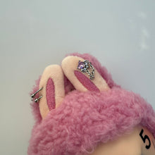 Load image into Gallery viewer, ‘LEATHERS’ LYCHEE BERRY BOOM BESPOKE LABUBU