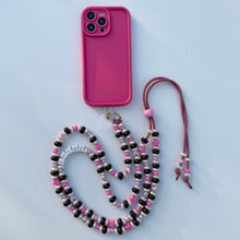 Load image into Gallery viewer, ‘GALENTINES’ ADJUSTABLE CROSSBODY PHONE STRAP
