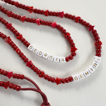 Load image into Gallery viewer, ‘BORDEAUX OR BURGUNDY?’ ADJUSTABLE CROSSBODY PHONE STRAP