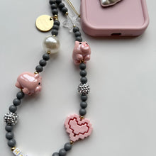 Load image into Gallery viewer, ‘OINK OINK’ BOOM BESPOKE PHONE BEADS