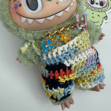 Load image into Gallery viewer, ‘FLOWER POWER’ GREEN GRAPE BOOM BESPOKE LABUBU