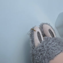 Load image into Gallery viewer, ‘SWAROVSKI GHOST’ SESAME BEAN BOOM BESPOKE LABUBU