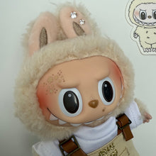 Load image into Gallery viewer, ‘CREAM DUNGAREE’ SOYMILK BOOM BESPOKE LABUBU