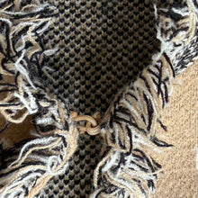 Load image into Gallery viewer, PREORDER ‘LATTE’ FRINGED BANDANA KNIT WAISTCOAT