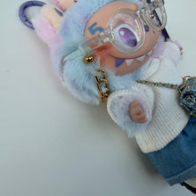 Load image into Gallery viewer, ´WHITE T & JEANS’ LUCK BIG ENERGY BOOM BESPOKE LABUBU