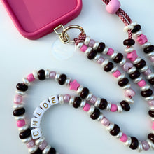 Load image into Gallery viewer, ‘GALENTINES’ ADJUSTABLE CROSSBODY PHONE STRAP