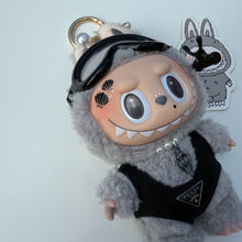 Load image into Gallery viewer, ‘BLACK SNORKEL’ SESAME BEAN BOOM BESPOKE LABUBU