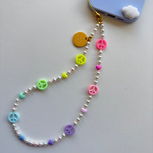 Load image into Gallery viewer, ‘PEACE & LOVE’ BOOM BESPOKE PHONE BEADS
