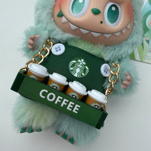 Load image into Gallery viewer, ‘COFFEE RUN’ SERENITY BIG INTO ENERGY BOOM BESPOKE LABUBU