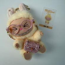 Load image into Gallery viewer, ‘GLASSES & BOUCLÉ BAG’ SISI BOOM BESPOKE LABUBU