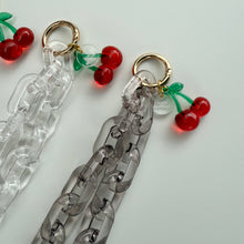 Load image into Gallery viewer, ‘CHERRY MARASCHINO’ BOOM BESPOKE PHONE CHAIN CHARM