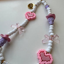 Load image into Gallery viewer, ‘COWGIRL BOWS’ BOOM BESPOKE PHONE BEADS