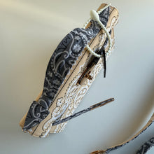 Load image into Gallery viewer, ‘VANILLA SMOKE’ MINI BANDANA BAG BY BOOM BESPOKE