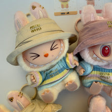 Load image into Gallery viewer, ‘STRIPES’ HAVE A SEAT ZIZI,BABA,SISI BOOM BESPOKE LABUBU