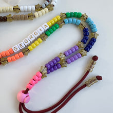 Load image into Gallery viewer, ‘THE NEW BOOMBOW’ RAINBOW ADJUSTABLE CROSSBODY PHONE STRAP