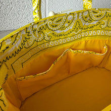 Load image into Gallery viewer, ‘LEMON’ SMALL BANDANA BAG BY BOOM BESPOKE