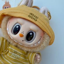 Load image into Gallery viewer, MUSTARD ‘STRIPES’ BABA BOOM BESPOKE LABUBU