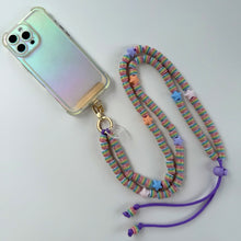 Load image into Gallery viewer, ‘LIGHTS’ ADJUSTABLE CROSSBODY PHONE STRAP