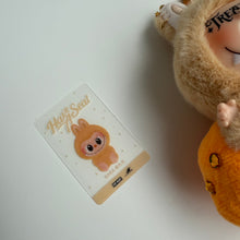 Load image into Gallery viewer, ‘PUMPKIN’ BABA HAVE A SEAT BOOM BESPOKE LABUBU