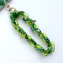 Load image into Gallery viewer, GREEN BANDANA JELLY PHONE CHAIN