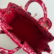 Load image into Gallery viewer, ‘CHERRY’ SMALL BANDANA BAG BY BOOM BESPOKE