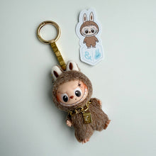 Load image into Gallery viewer, ‘CUSTOM TEXT’ ‘&’ PIN FOR LOVE (MINI) BOOM BESPOKE LABUBU NEUTRAL PACK