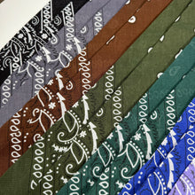 Load image into Gallery viewer, BANDANA HANDLE WRAPS BY BOOM BESPOKE
