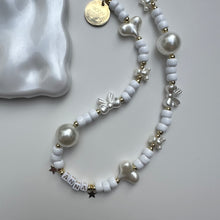 Load image into Gallery viewer, ‘PEARL PELUCHE’ BOOM BESPOKE PHONE BEADS